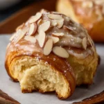 Almond Croissant Cinnamon Rolls (Bakery-Style, Soft & Buttery) First Image