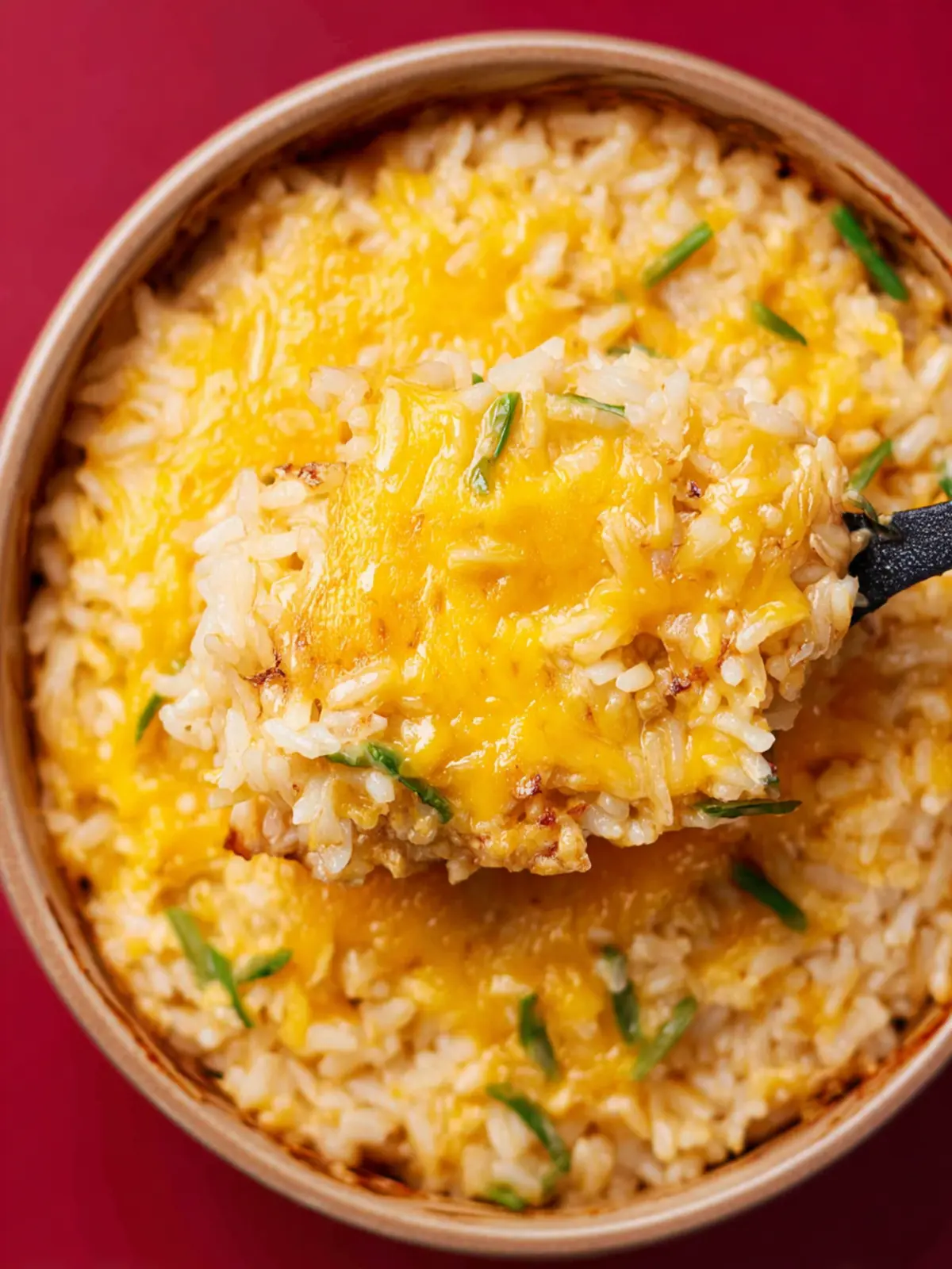 Baked Cheesy Rice First Image