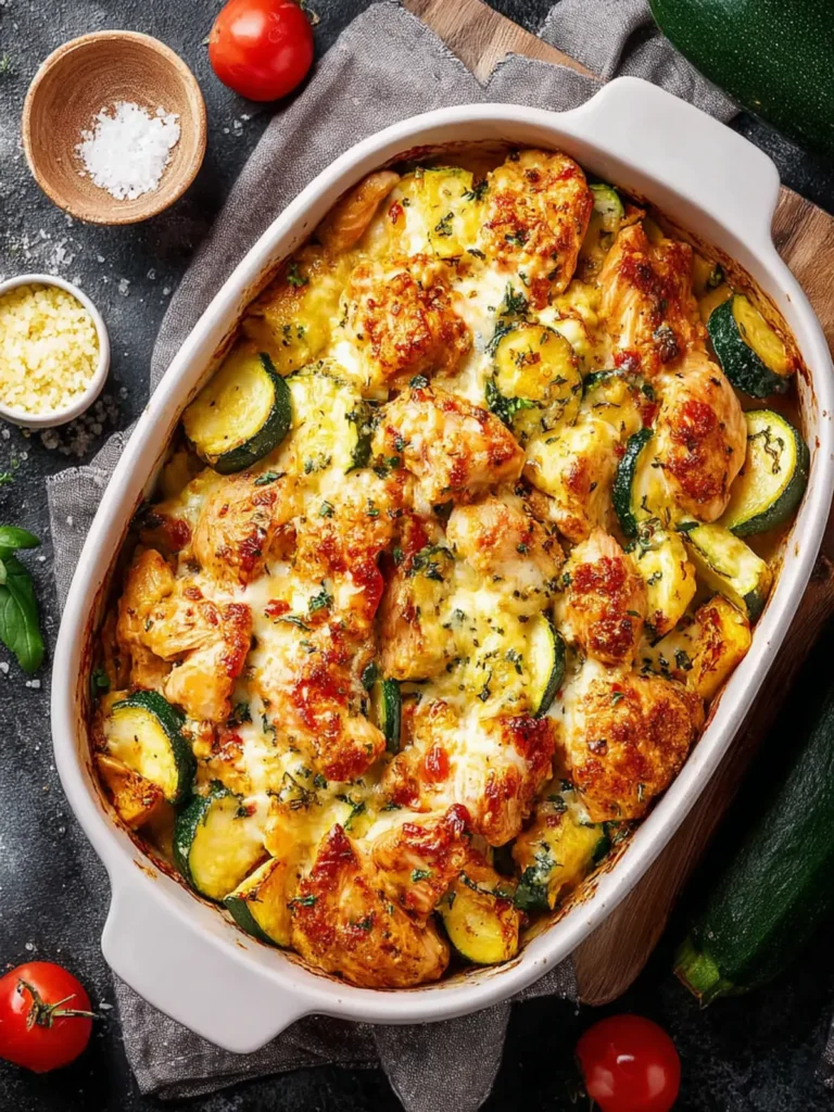 Chicken Zucchini Bake First Image