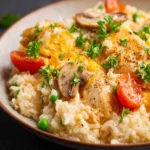 Crockpot Chicken and Rice First Image