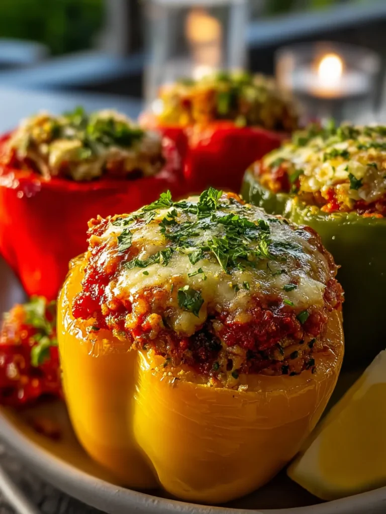 Easy Baked Stuffed Peppers First Image