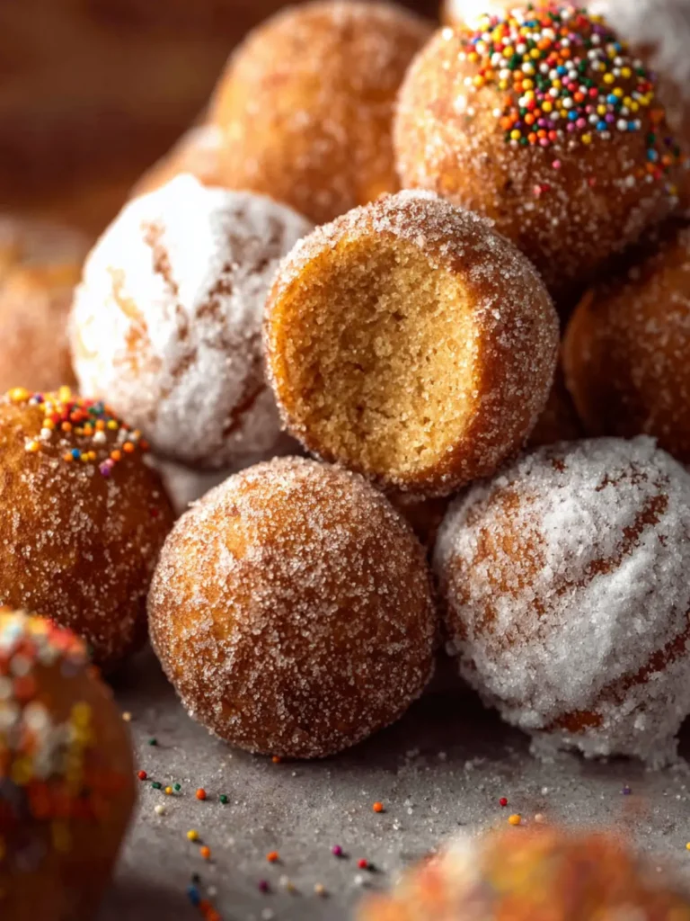 Gluten Free Donut Holes First Image