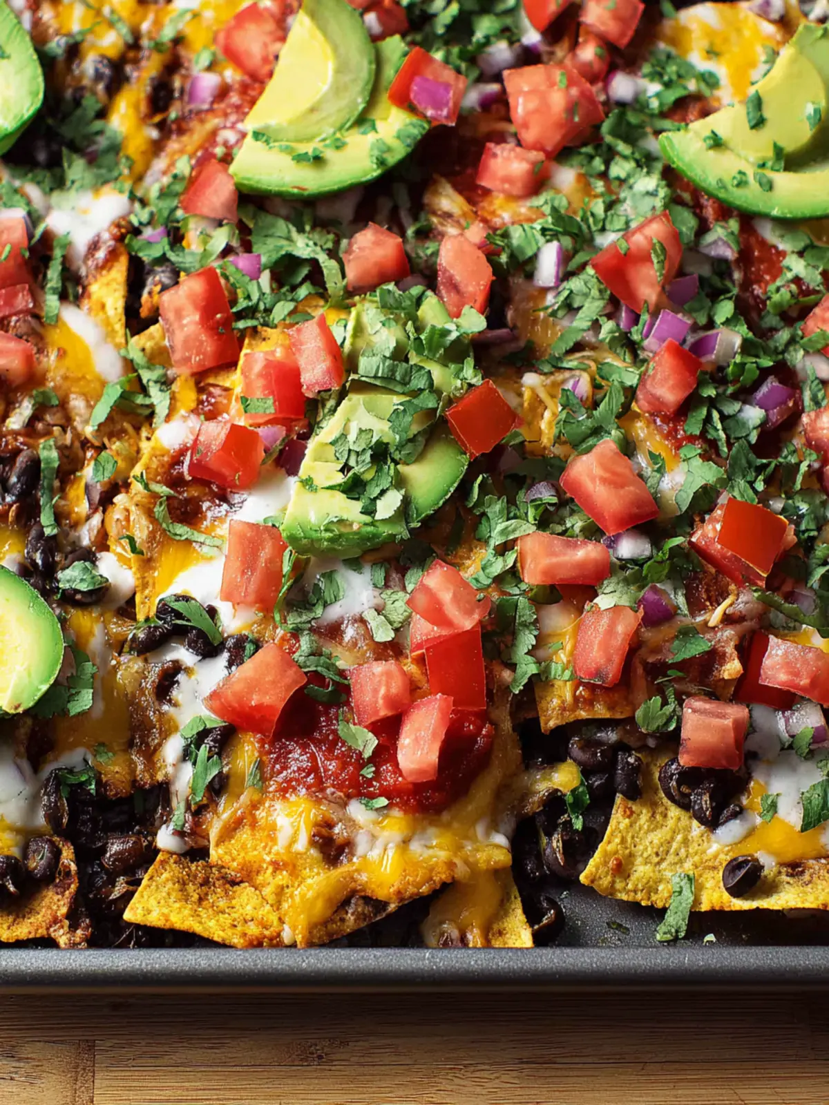 Healthy Sheet Pan Nachos First Image