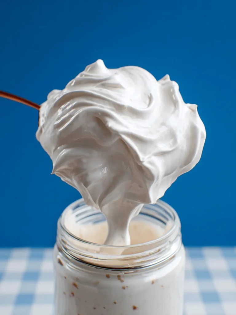 Homemade marshmallow fluff (without corn syrup) First Image