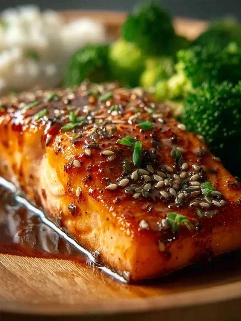 Mouthwatering Maple Glazed Baked Salmon First Image