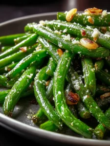 Roasted Green Beans With Garlic and Parmesan First Image