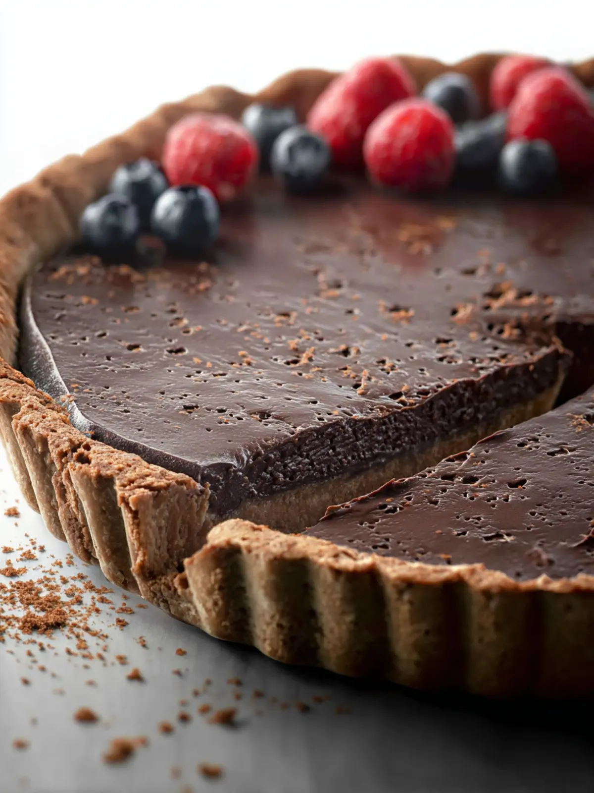 Chocolate Shortbread Crust First Image