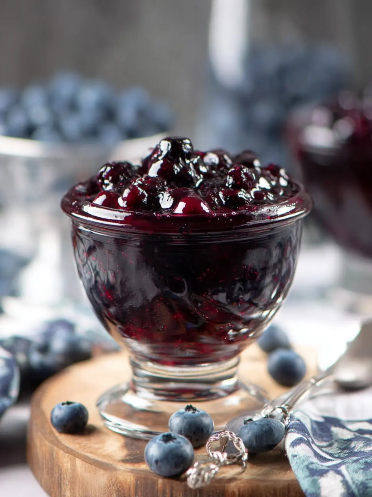 Easy Blueberry Compote First Image