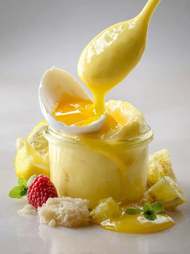 Lemon Curd with Egg Yolks First Image