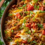 Unstuffed Cabbage Roll Skillet First Image