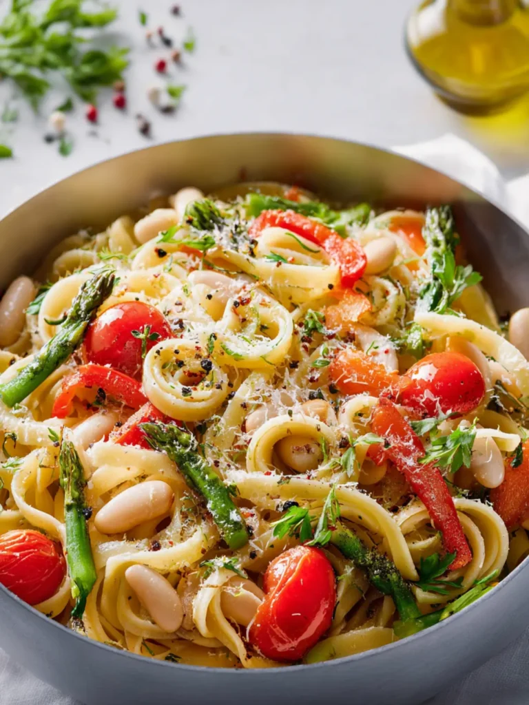 Vegetable Pasta White Beans First Image