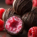 Chocolate Raspberry Truffles First Image
