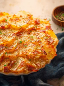 Scalloped Potatoes with Ham First Image