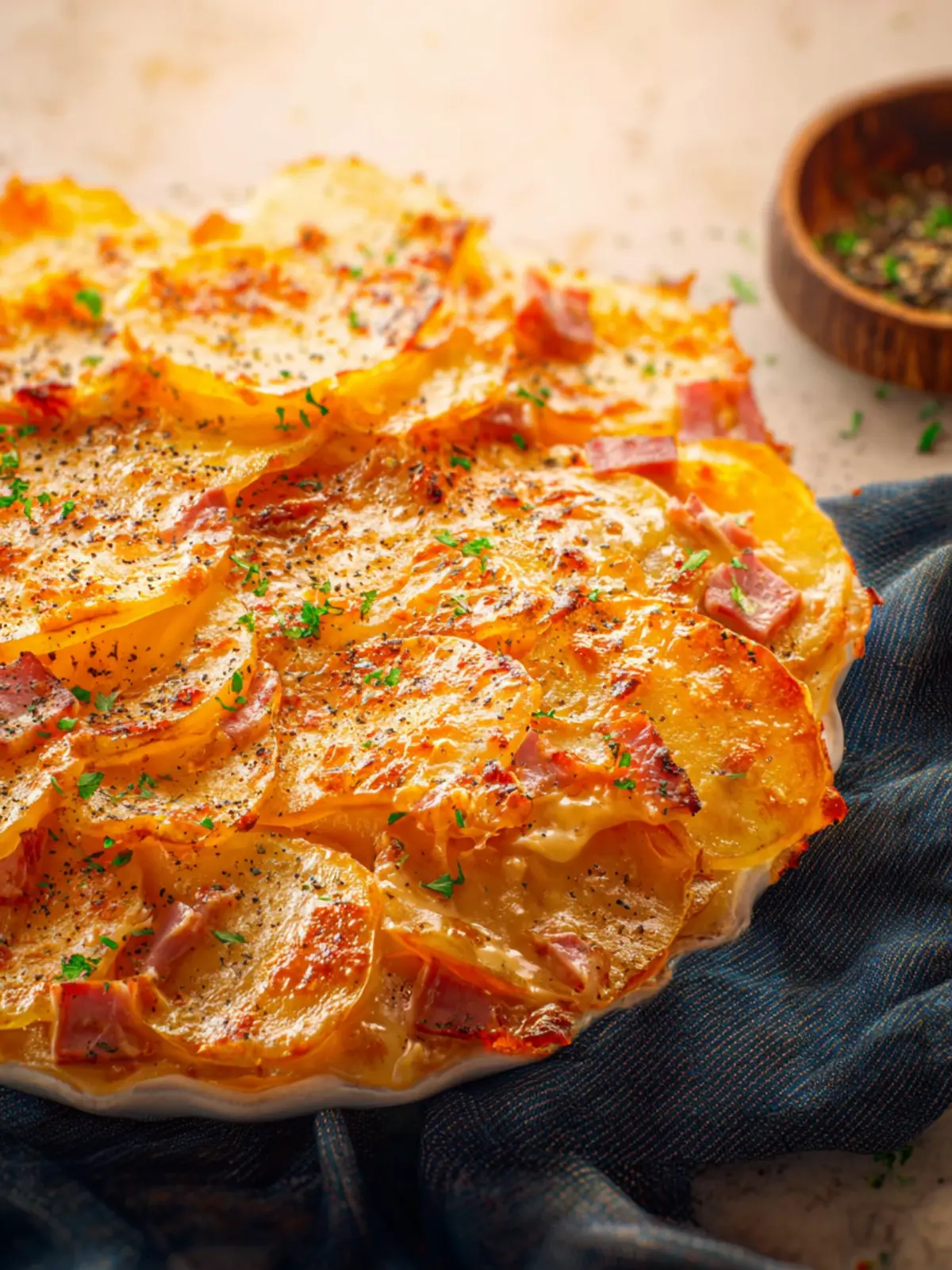 Scalloped Potatoes with Ham First Image