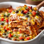 Vegan Enchilada Casserole First Image