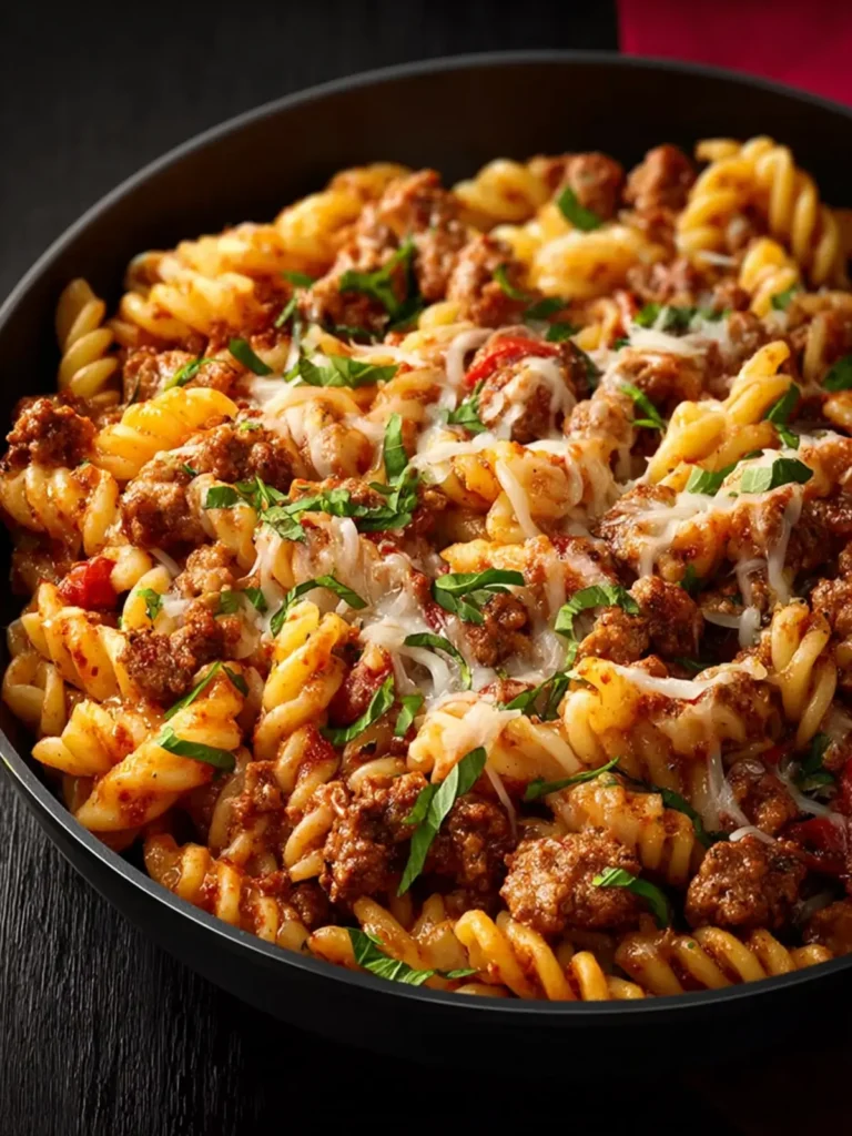 ground turkey pasta First Image